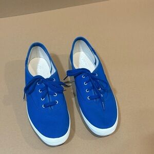 Keds Royal Blue Lace-Up Sneakers with Dream Foam NWOT